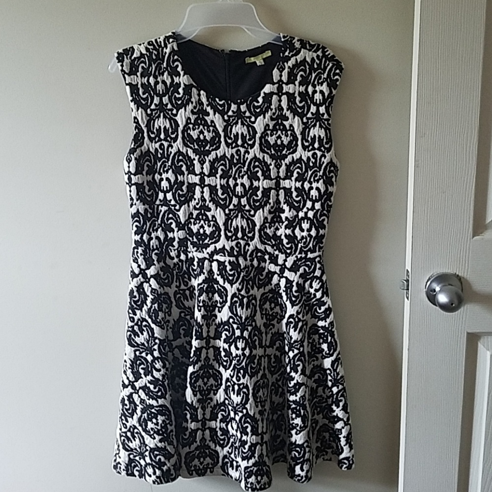 GIANNA BINI Black and White Dress